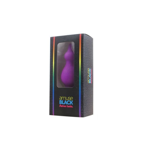 Анальна пробка Adrien Lastic Amuse Medium Purple (M) з двома переходами, макс. діаметр 3,6 см AD20273 фото - купити в секс-шопі Чорний Кролик