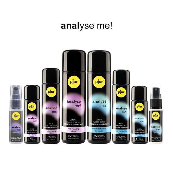 Анальний лубрикант pjur analyse me! Relaxing 30 мл, на силіконовій основі, з олією жожоба PJ10500 фото - купити в секс-шопі Чорний Кролик