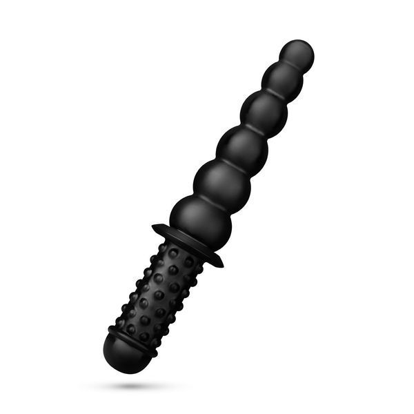Анальний ланцюжок BUTTR - Akimbo Double Sided Anal Dildo SX2215 фото - купити в секс-шопі Чорний Кролик