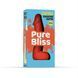 Свічка у вигляді члена Pure Bliss MINI Orange 15 см SX1647 фото 5